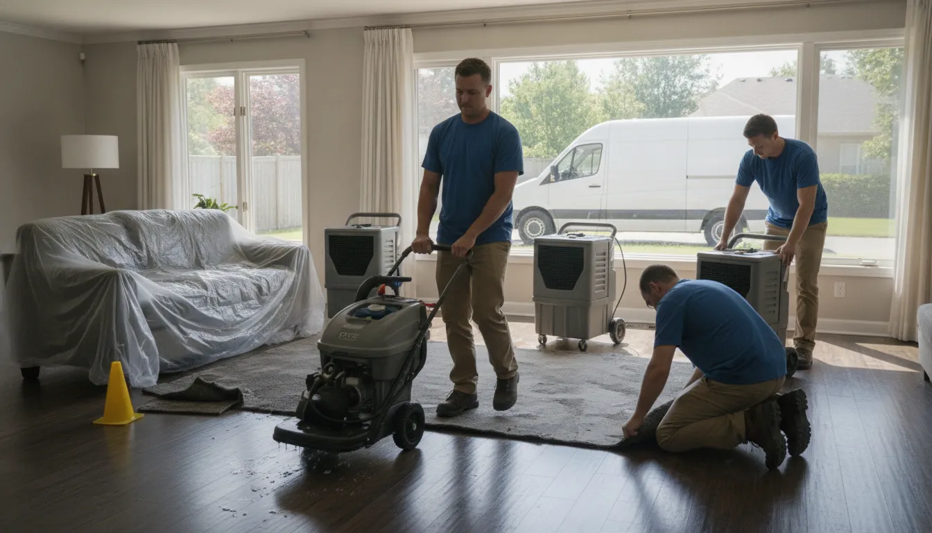 Trusted Emergency Water Extraction for Hubbard Homes & Businesses