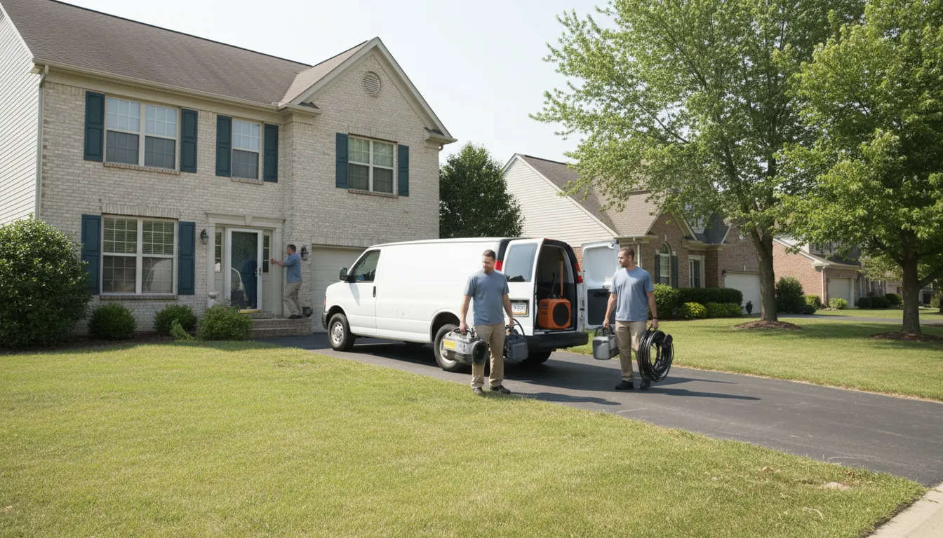 Emergency Water Extraction in Hubbard, Ohio